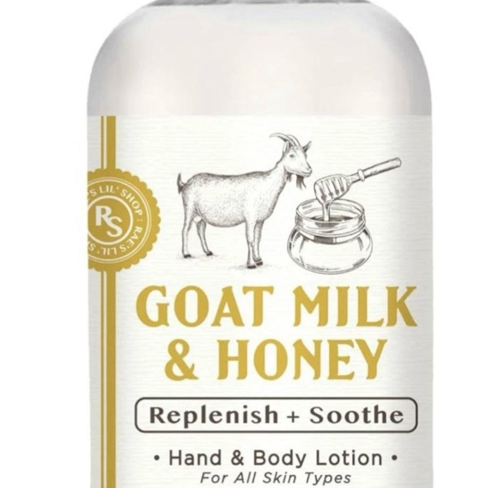 Rea’Lil’ shop Goat Milk & Honey Hand & Body Lotion - Cream